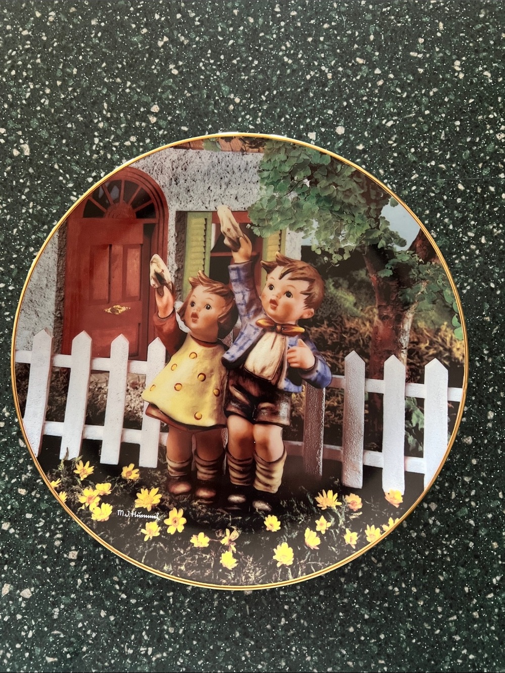 M.J. Hummel “Come Back Soon” Plate